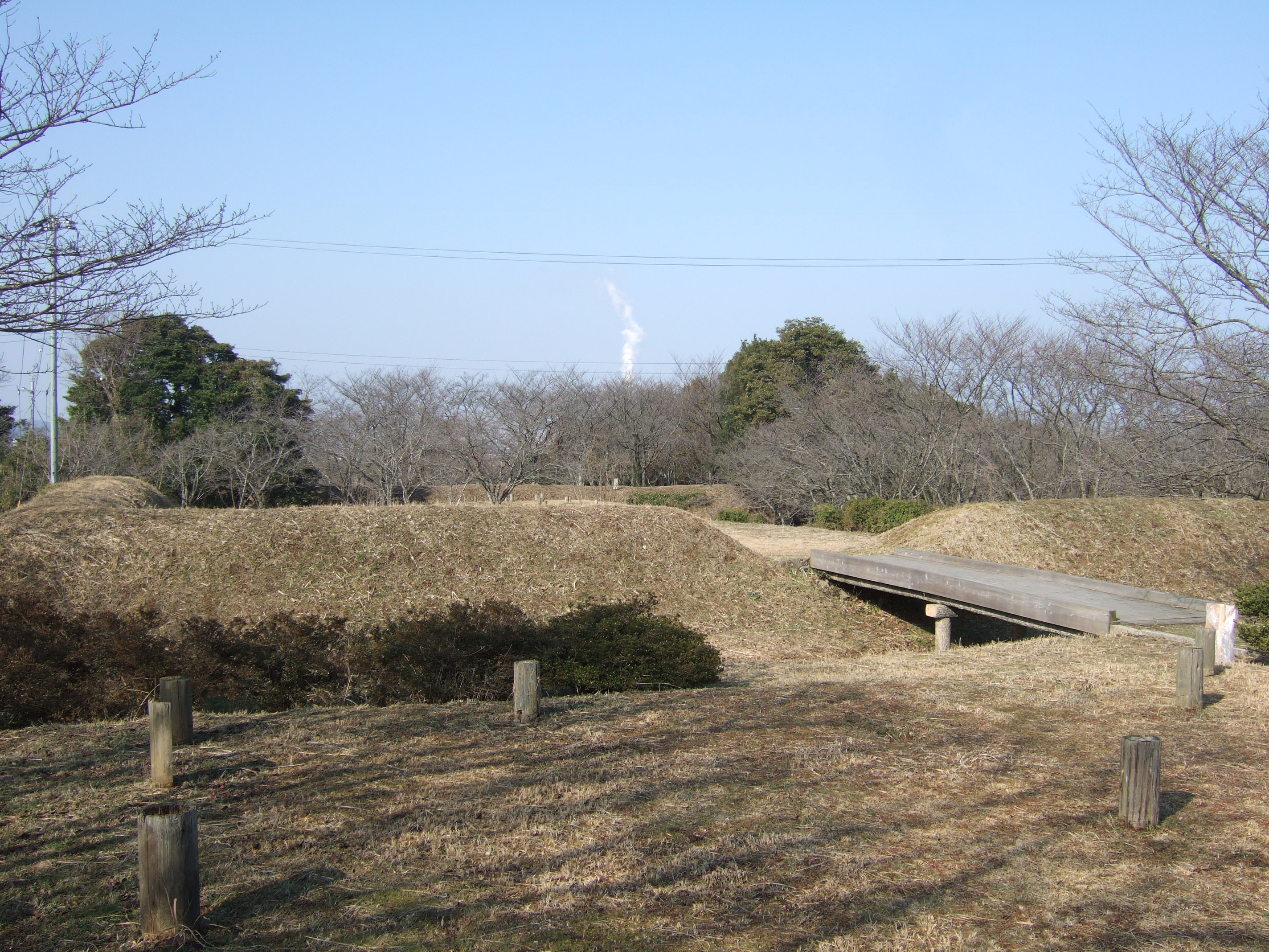 尾高城跡の写真