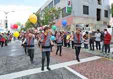 雪嶽文化祭パレードのようす1