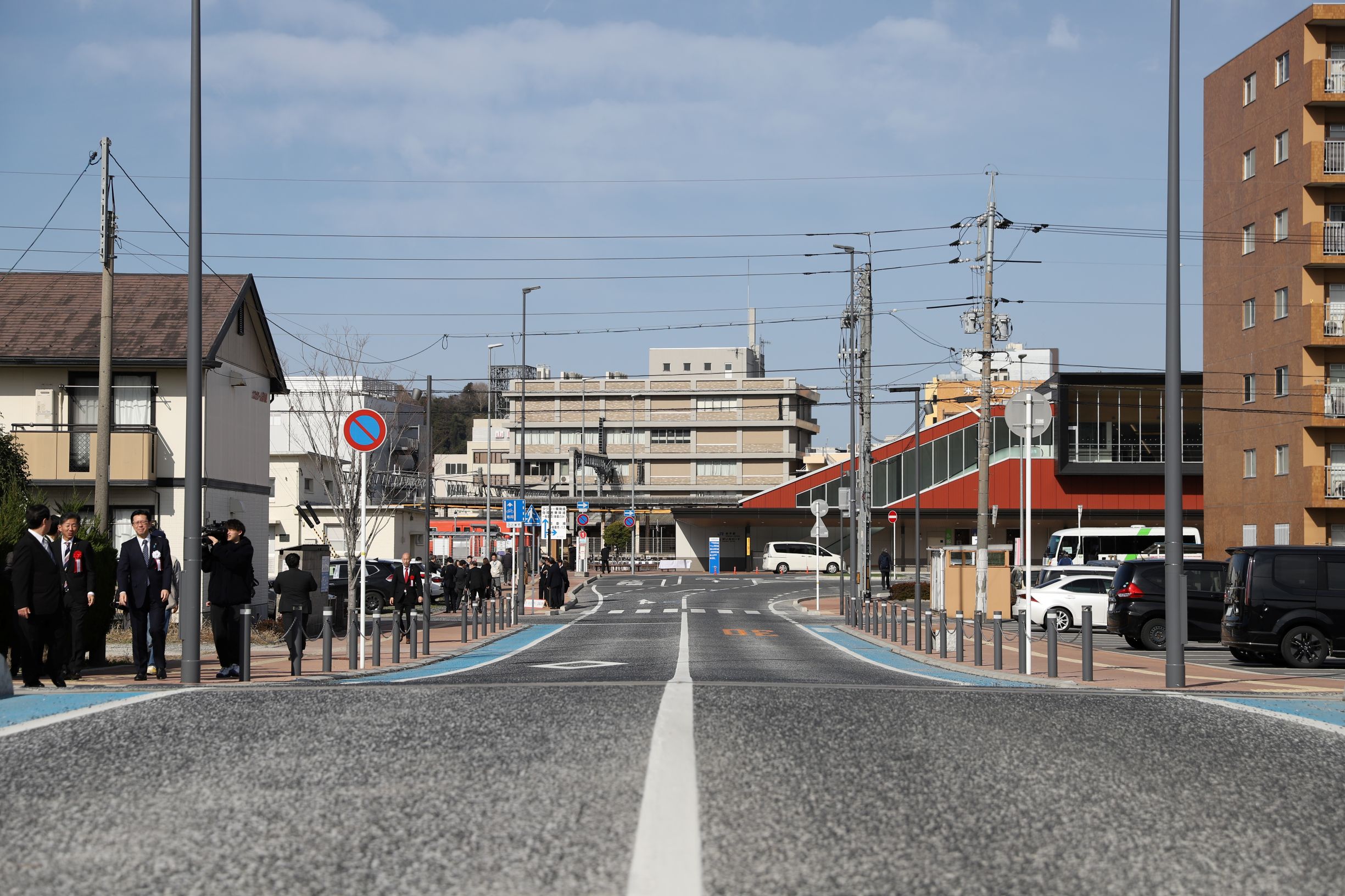 市道駅側写真