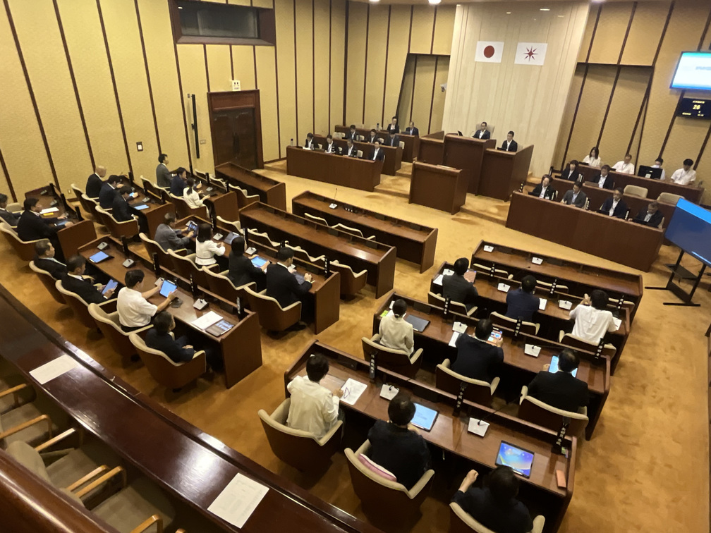 米子市議会トップ画像