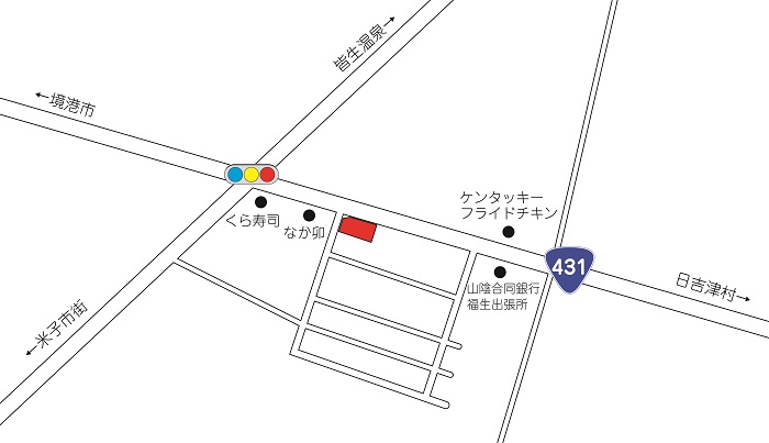 売り払い物件位置図