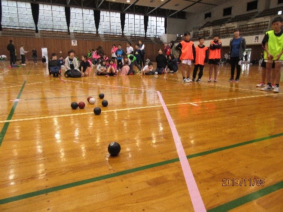 ボッチャ交流大会