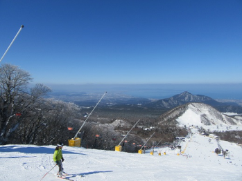 米子市民スキー大会風景