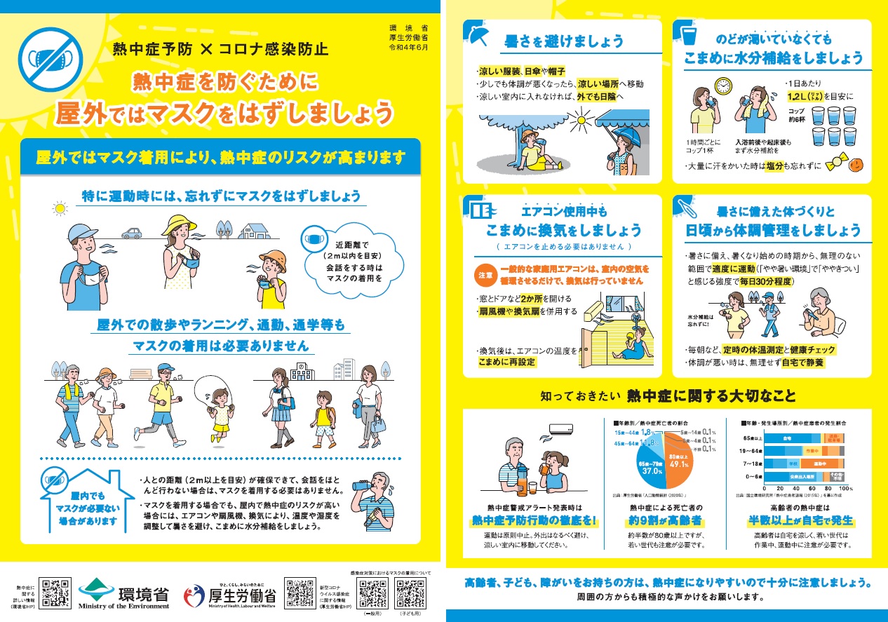 熱中症リーフレット