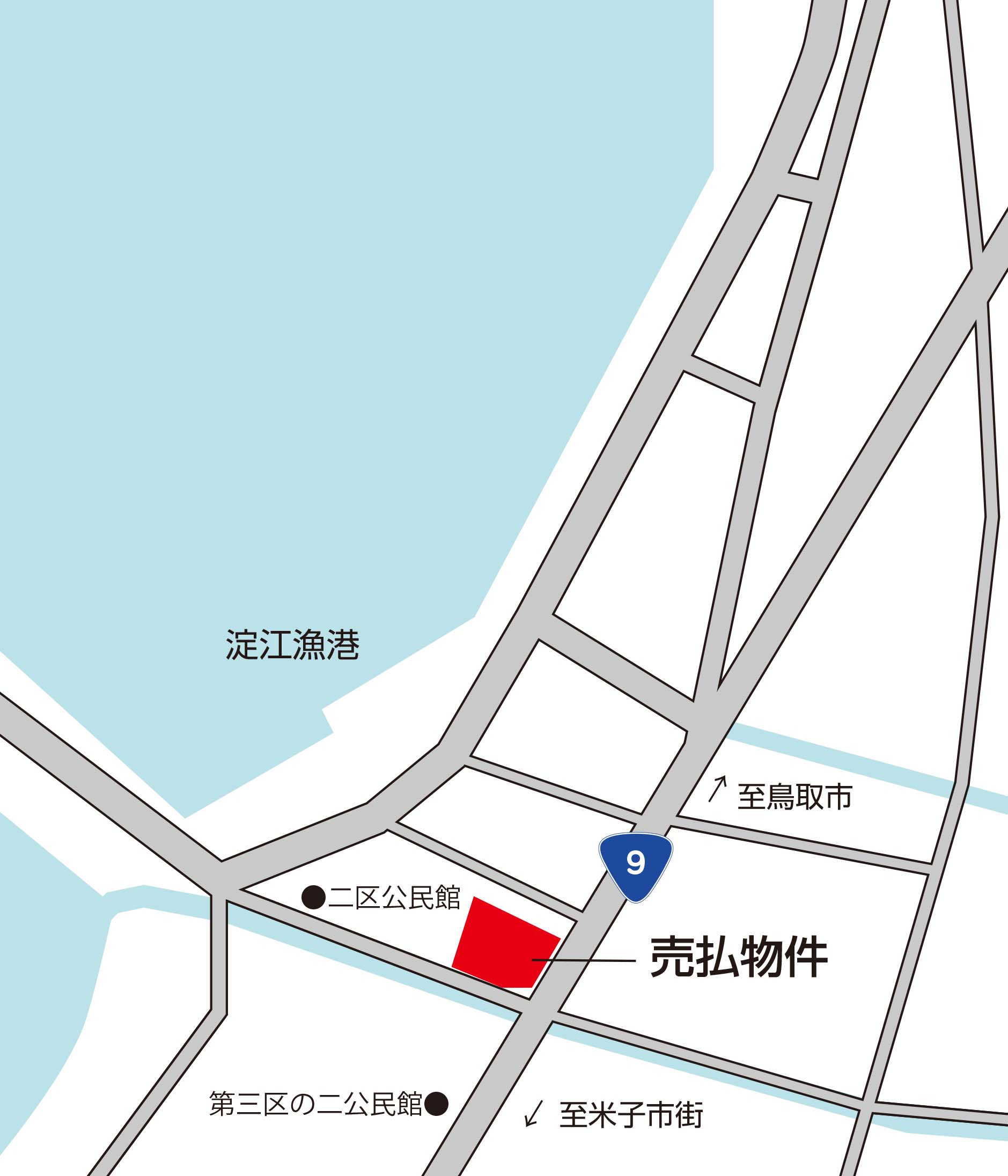 祇園町二丁目位置図