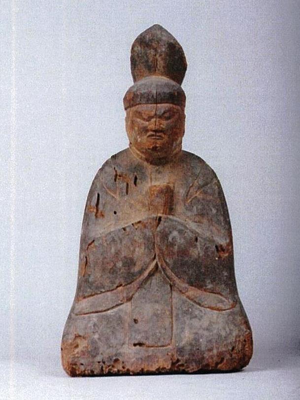 （9）男神坐像</p>