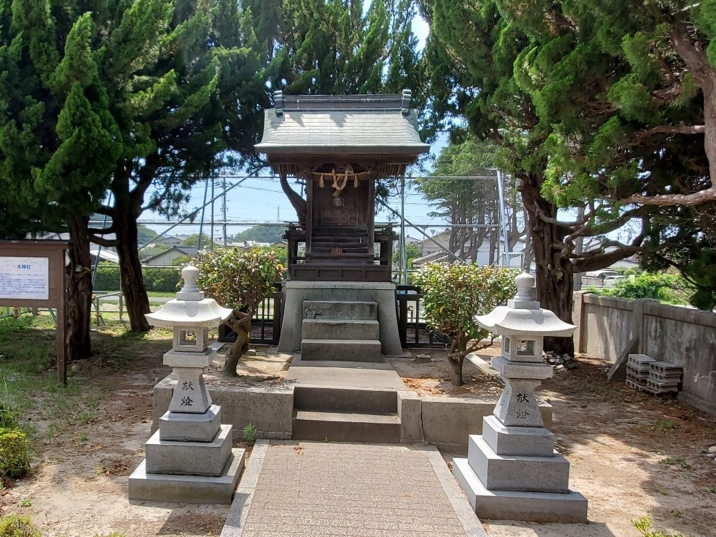 旧米子市水源地水神社