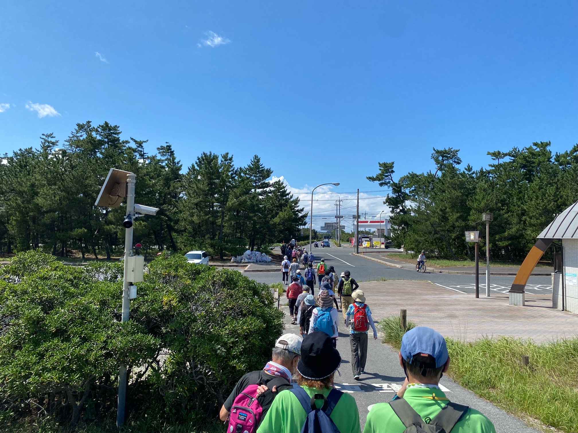 歩け歩け大会風景