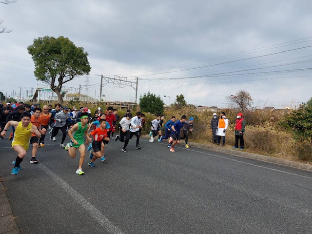 4キロコーススタと