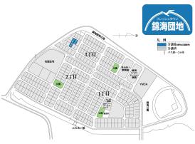 錦海団地全体図
