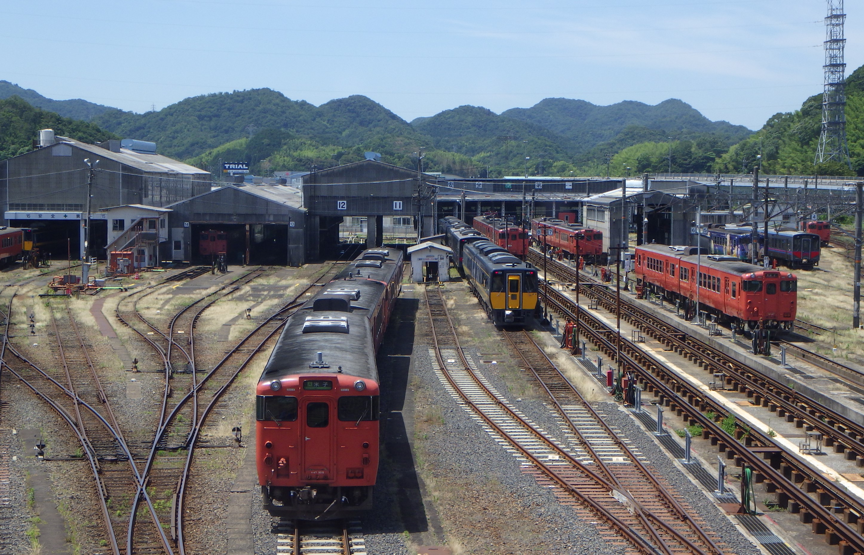 がいなロード松江側の景色