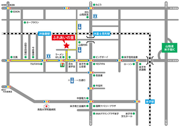 ふれあいの里地図