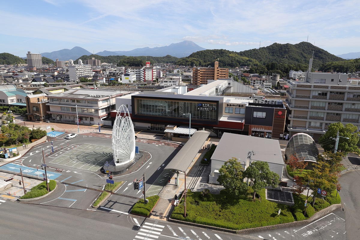 米子駅（北口）の様子