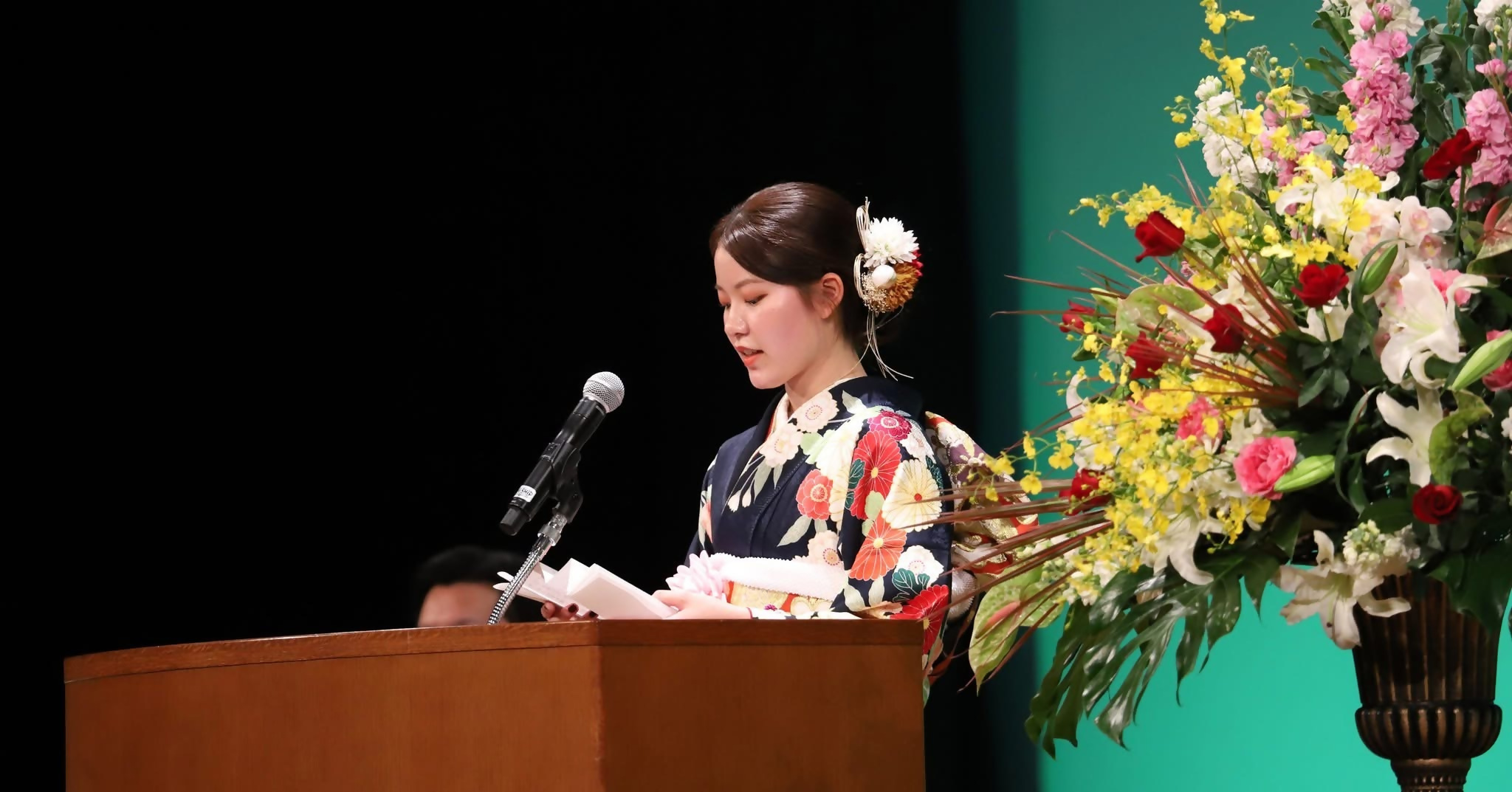 お礼と誓いのことば