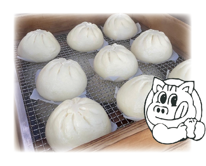 噂の豚饅