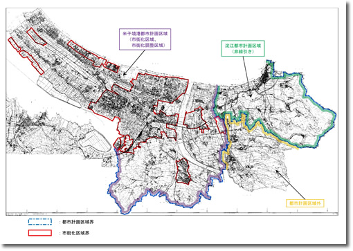 都市計画区域図