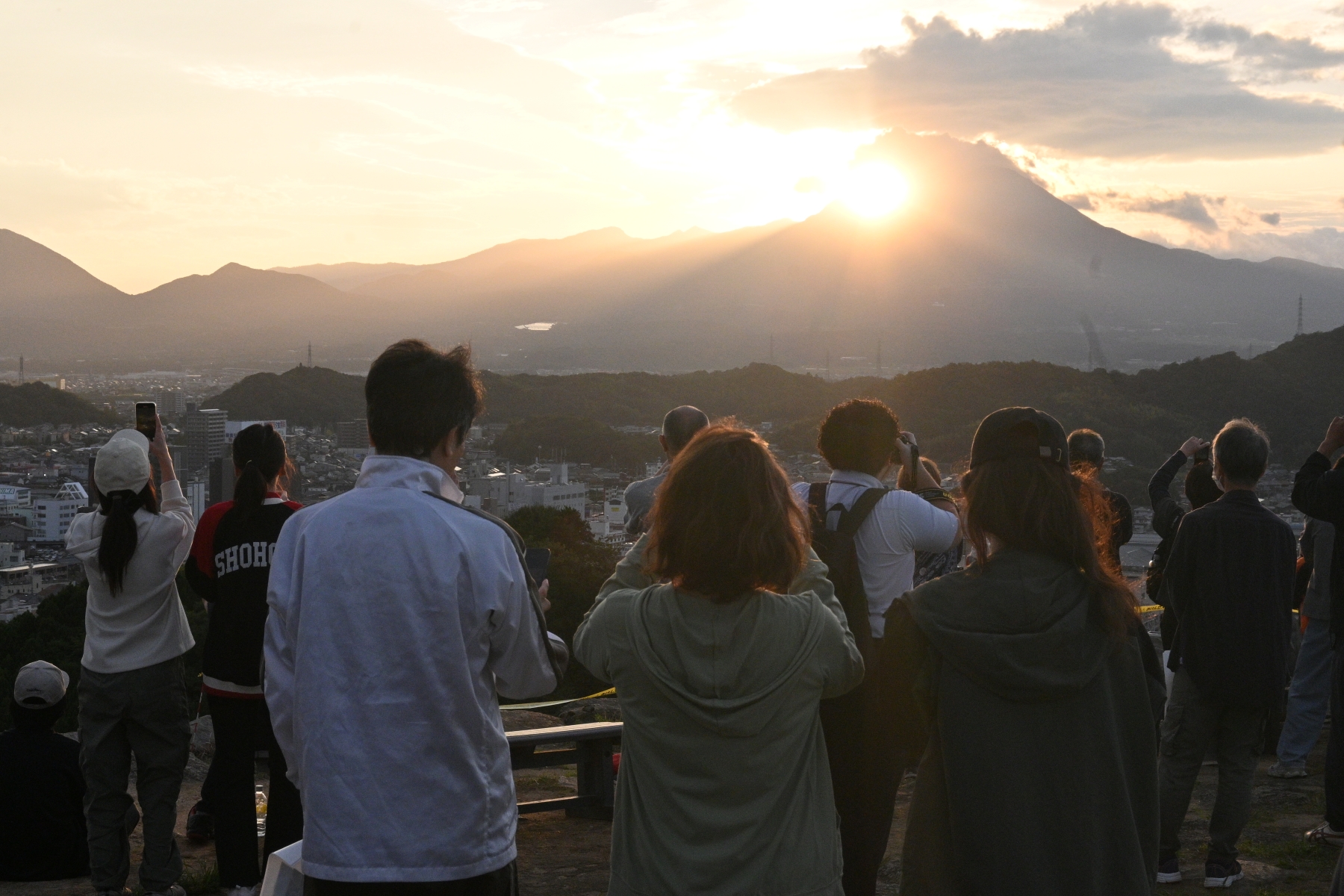 ダイヤモンド大山の様子
