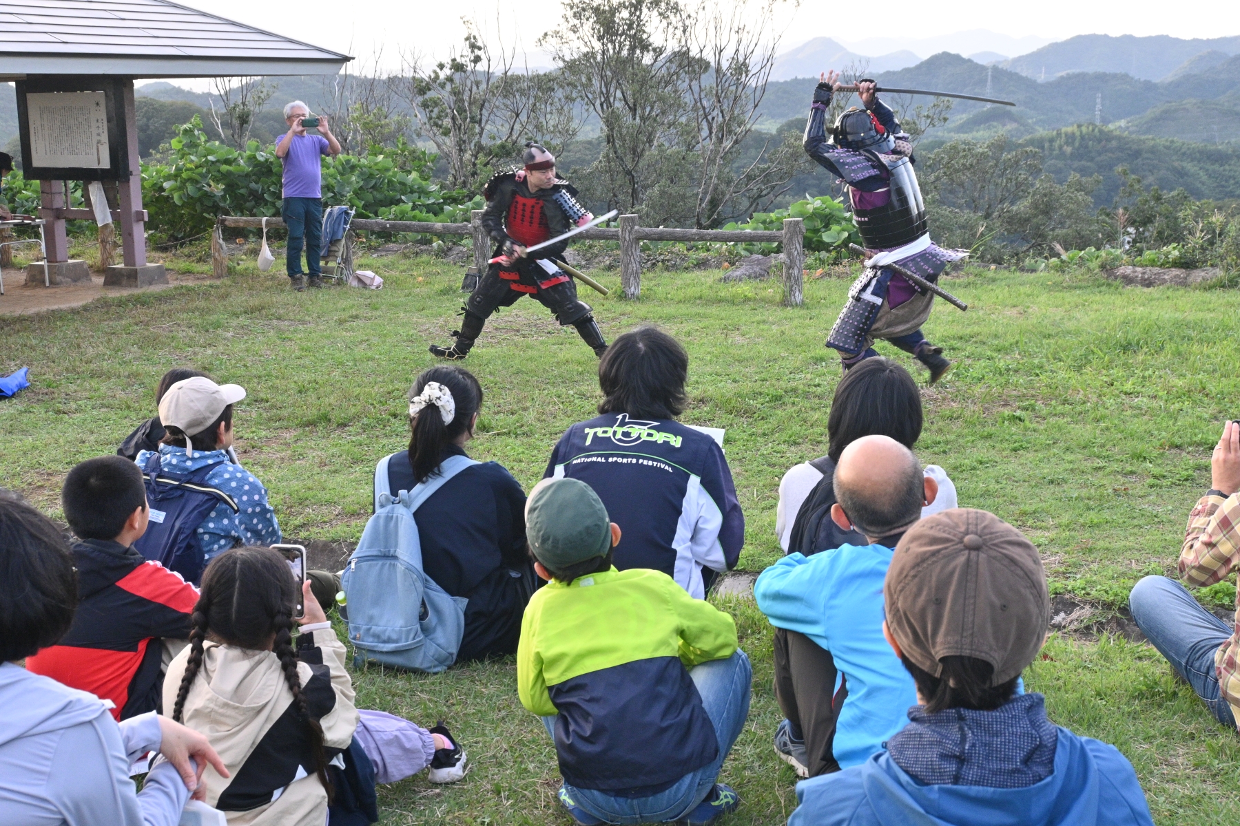 演武の様子