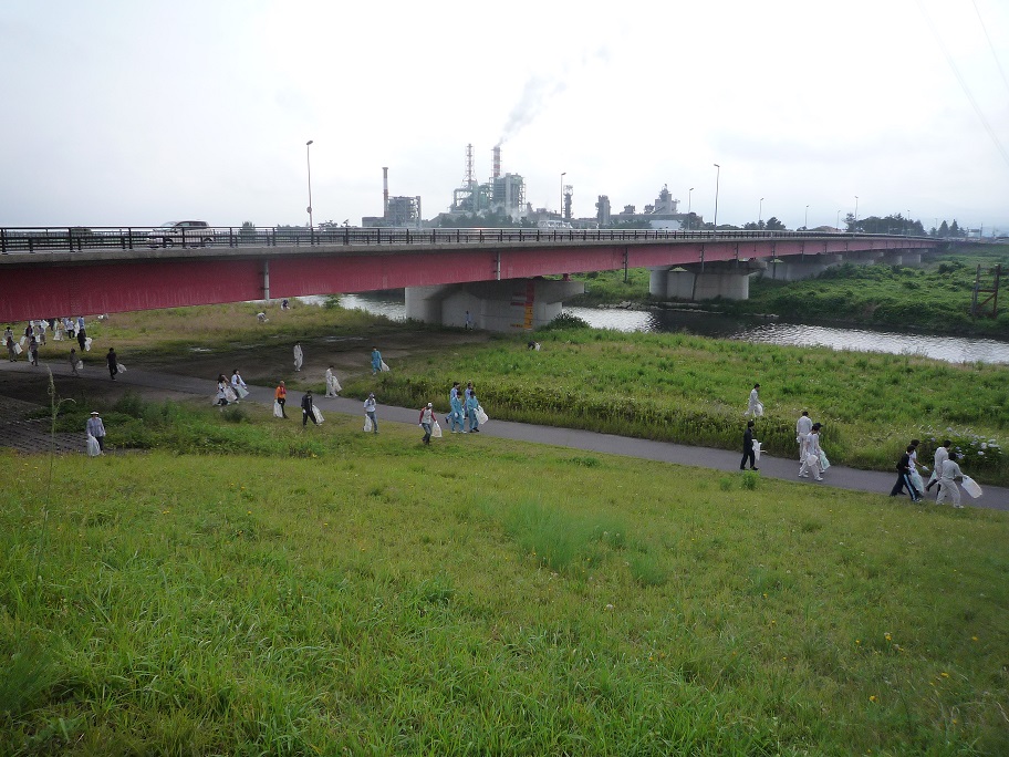 平成27年日野川清掃